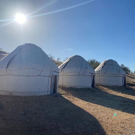 Hotel Authentic Uzbek Yurt Camp Eco-Friendly Nurota Exterior foto