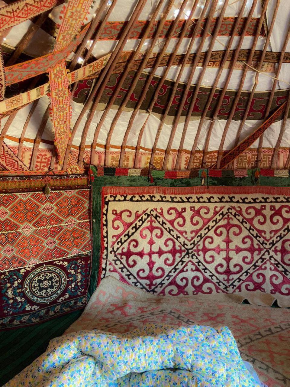 Hotel Authentic Uzbek Yurt Camp Eco-Friendly Nurota Exterior foto