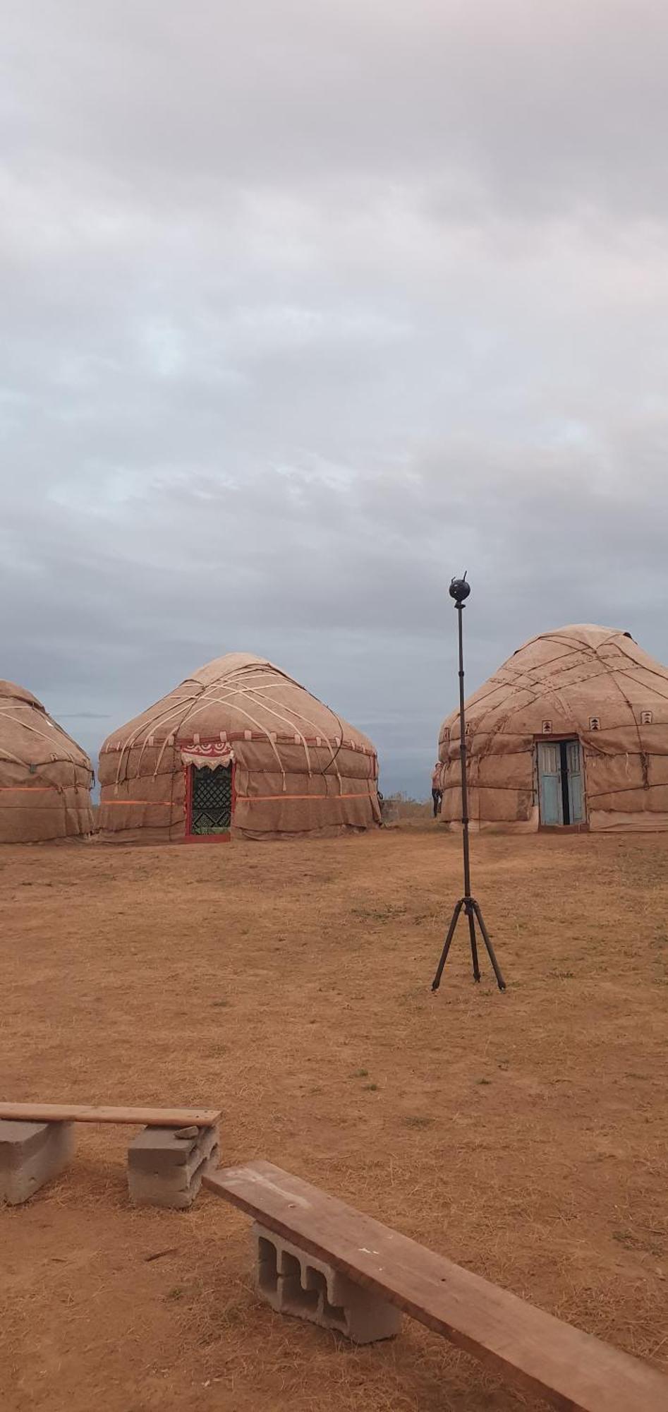 Hotel Authentic Uzbek Yurt Camp Eco-Friendly Nurota Exterior foto